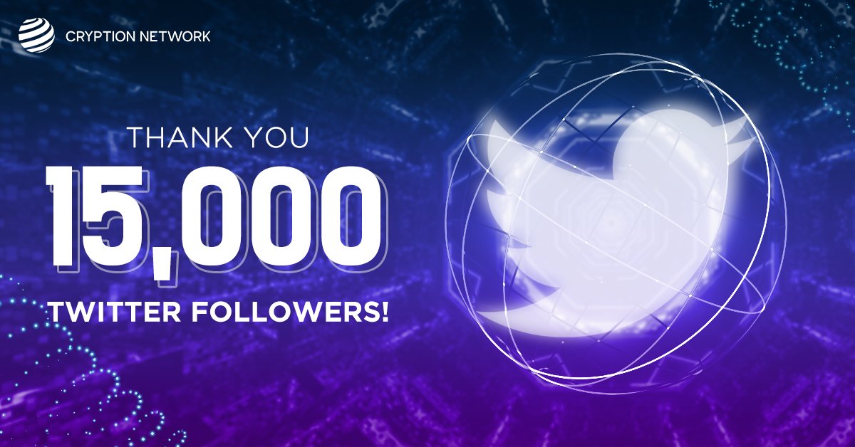We got exciting news for our community! 💃🎈

We are 15,000+ strong! 

It has been an amazing journey, and we couldn't have done it without your support!🤝

We got so many exciting things planned for the future! 

Stay Tuned!

#Cryption #CNT #15k $IDO #IDO $CNT #Crypto