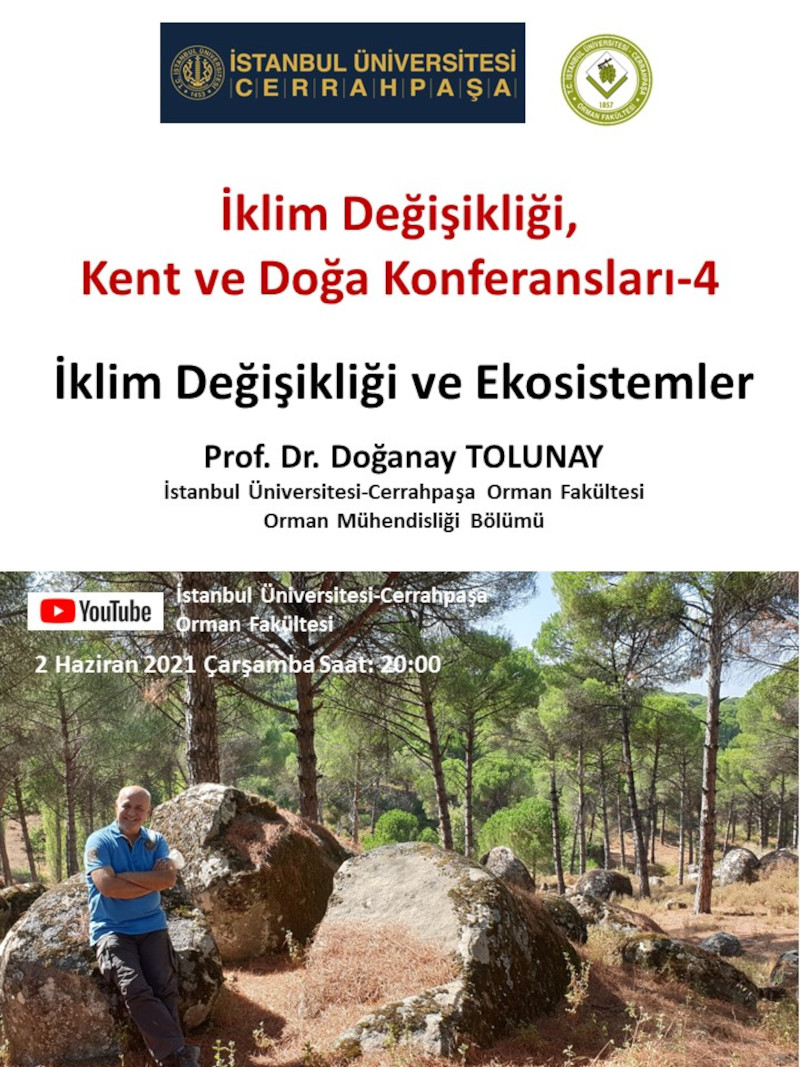 İklim Değişikliği, Kent ve Doğa Konferansları 3 ve 4
#iuc
#iucerrahpasa
#iucrektor
#iucomyo
#iklim
#kuraklık