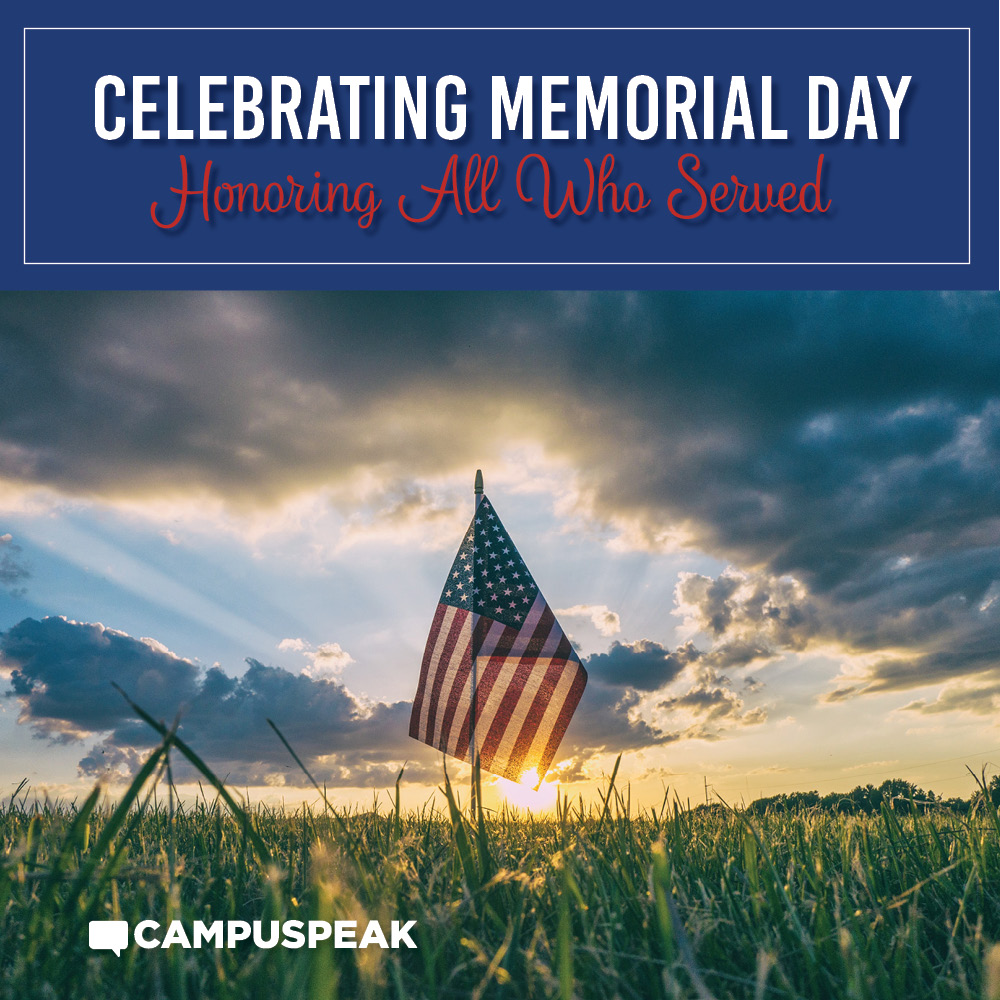 Happy Memorial Day. Thank you to the brave men and women who have made the ultimate sacrifice