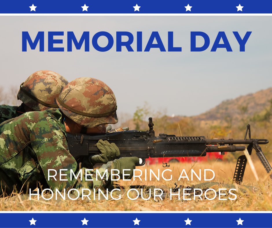 paulriesandsons's tweet photo. Our locations will be closed in observance of Memorial Day!

We will be back open tomorrow! 🇺🇸 https://t.co/2dpdNRxT07