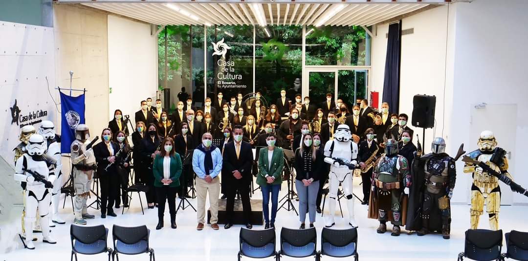 StormtrooperSC's tweet photo. Nuestra participación el pasado sábado en el concierto benéfico organizado por Asociación Cultural Musical ACM Princesa Yaiza de El Rosario y el área de Cultura del Ayuntamiento de El Rosario. Una tarde espléndida escuchando los temas de nuestra saga favorita.
#StormtrooperSC https://t.co/PYpKjRroH1