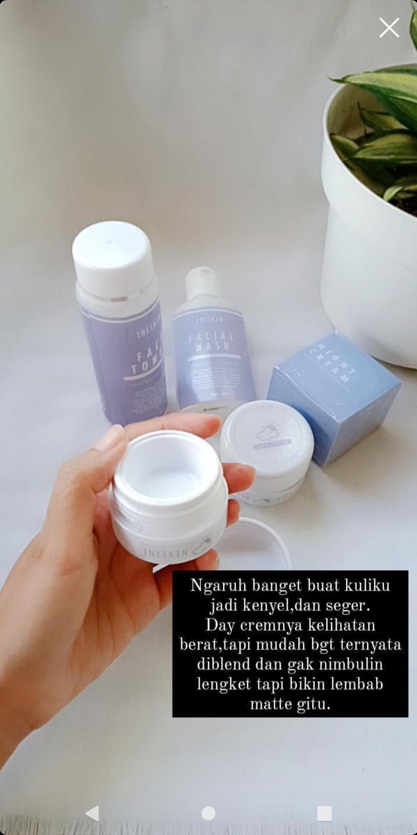 StMaysarah_12's tweet photo. INISKIN produk baru yang dipercaya dpt mencerahkan kulit wajah kamu.

Untuk itu, kami membuktikan kepada Kamu untuk memiliki kulit yang prima tidaklah memakan waktu yang banyak. Karena INISKIN menghadirkan produk yang praktis, teruji klinis dan tidak berbahaya, terdaftar di BPOM https://t.co/073jOQJ6G1