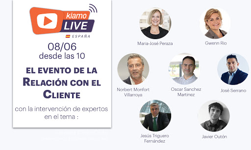 ¡Tienes una cita ! KiamoLive España  el 8 de junio. hablaremos de #omnicanalidad, experiencia del empleado, #CX con la participacion de <a href="/NorbertMonfort/">Norbert Monfort</a>  @onsoluciones <a href="/IZOInsights/">Grupo Izo</a>   <a href="/oscar23sm/">Oscar Sanchez</a> <a href="/inventa_re/">re-inventa</a> , <a href="/ambargrupo/">Grupo Ambar</a> y  <a href="/GwennRio/">Gwenn Rio</a> 👉 bit.ly/3y4ElvU