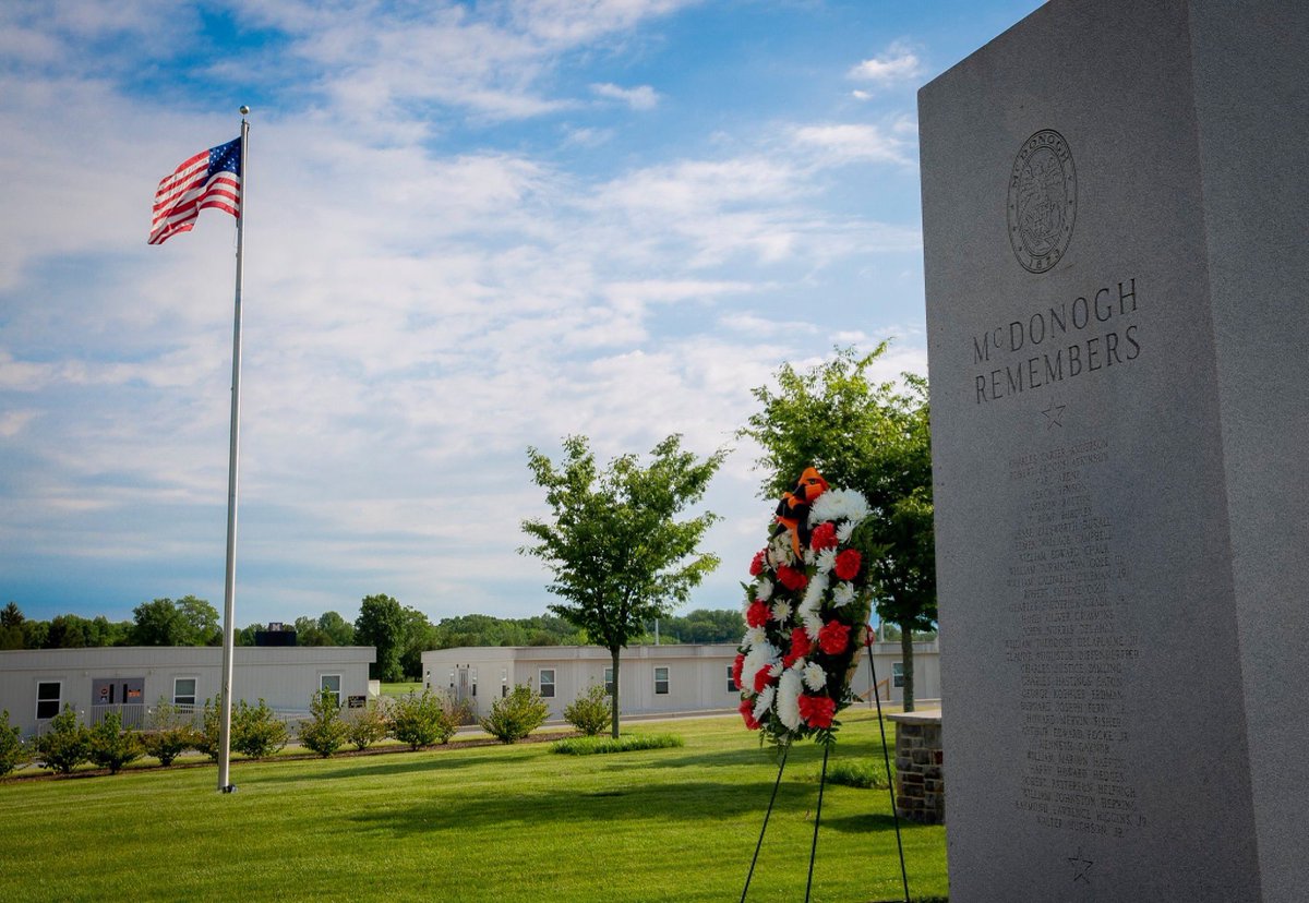 Today, we remember, thank, and honor those who paid the ultimate sacrifice in service of our country. #mcdonoghremembers #memorialday