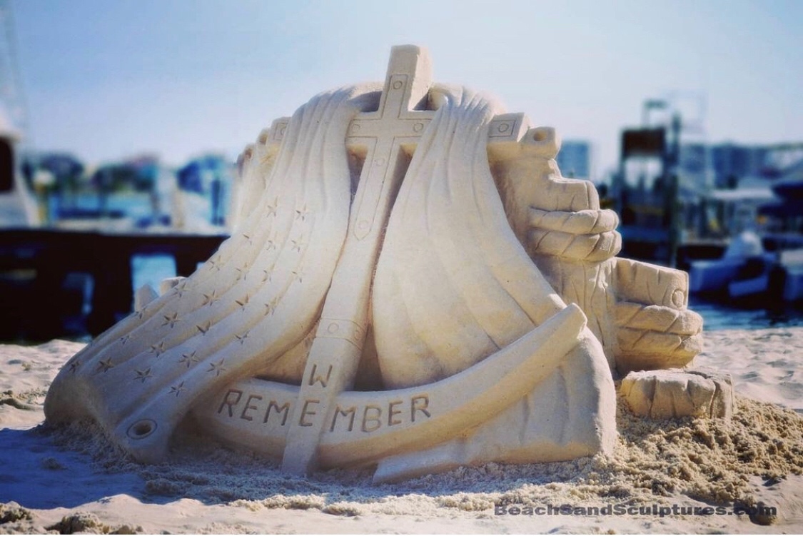 We may not know them all, but we owe them all. Veterans, we thank you.

📸: @sandcastlefun