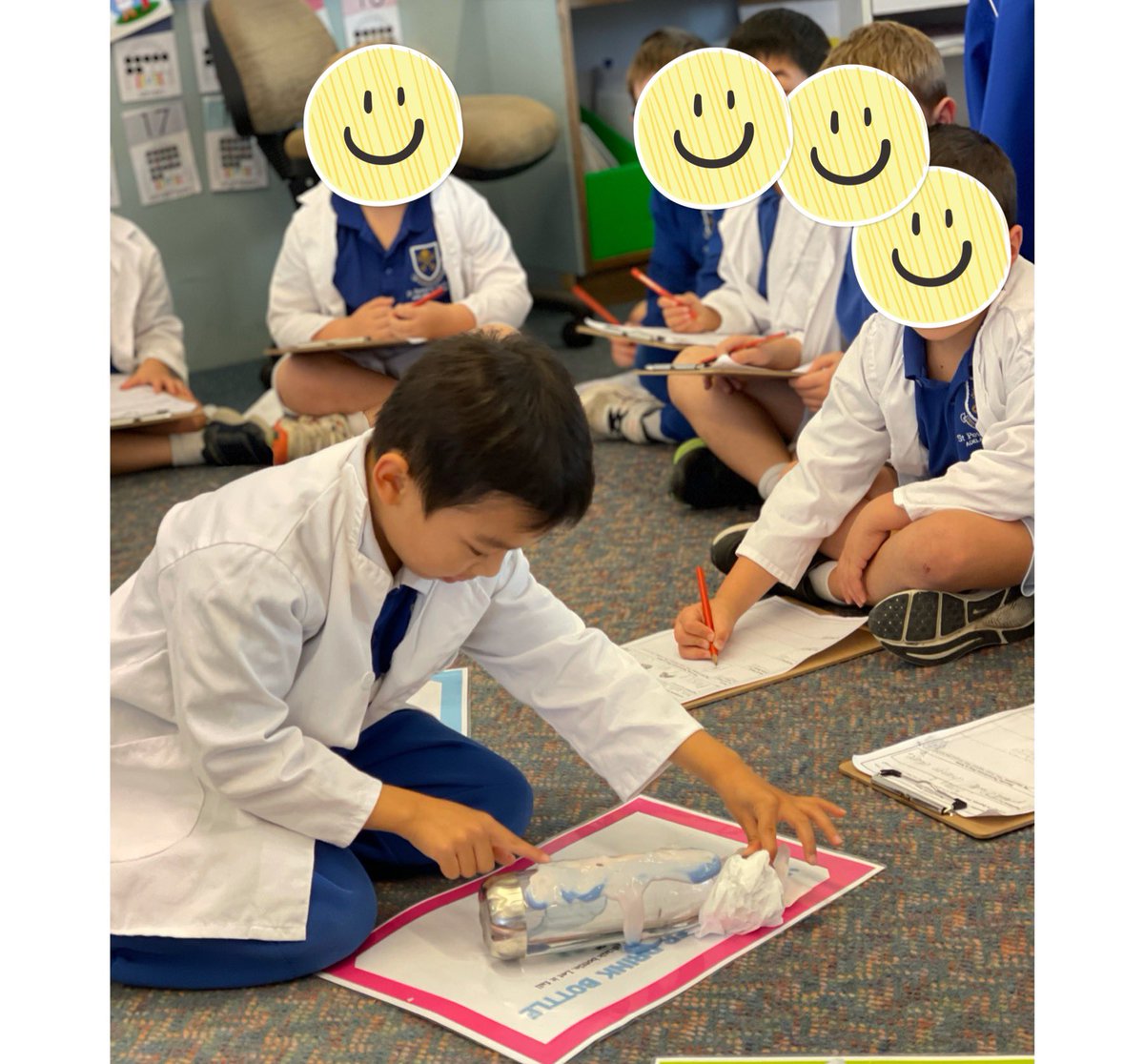 KatherineAndon3's tweet photo. Dubbed “The COOLEST experiment ever!” We made #Thermochromic #Slime. The boys loved investigating the changes that occurred when heating and cooling the slime. A fantastic word to #Masuta as well! @jasmineftaylor1 @JGelsthorpe @BDStorer https://t.co/3e0odvSCYL