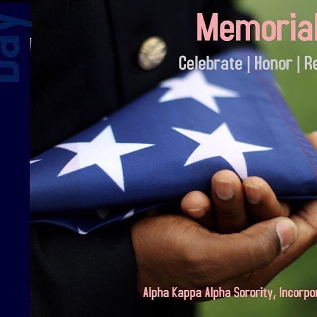 We give honor and remembrance to all of our fallen heroes and sheroes who made the ultimate sacrifice for our freedom.  We give special remembrance to our members, and the thousands of other lives lost around the world due to COVID-19.   #AKA1908