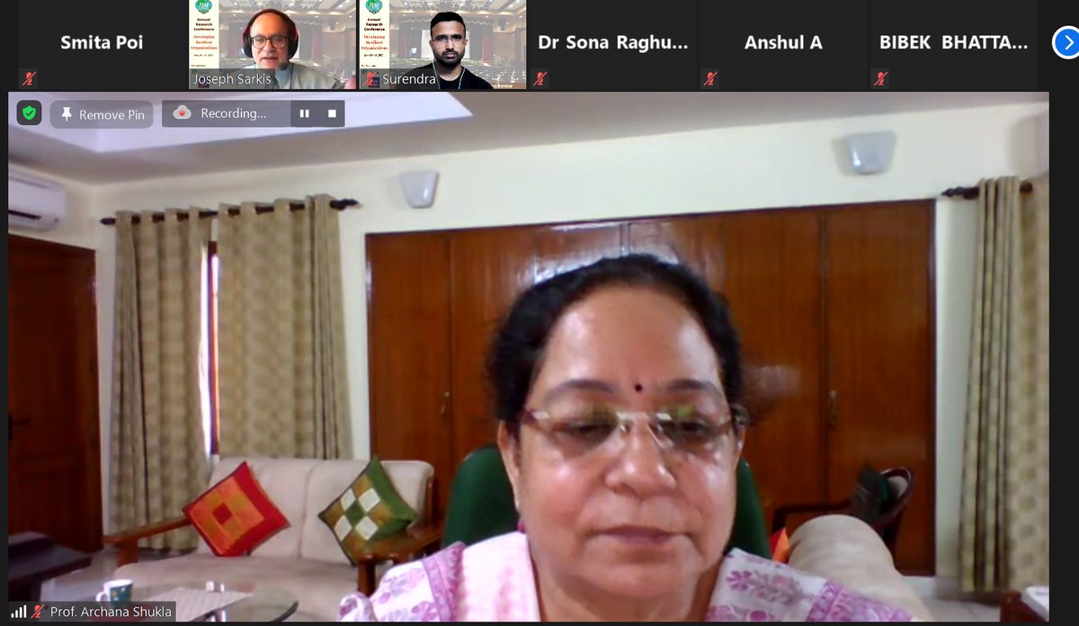 IIML's tweet photo. Annual Research Conference
2 day Doctoral Workshop on Developing Resilient Organizations
May 30-31, 2021
Keynote session : Prof. Joseph Sarkis, Foisie Business School USA
Trials and tribulations of Research
#IIML #IIMLucknow #IIMLConference #IIMLResearch https://t.co/f8WcqWZ8N7