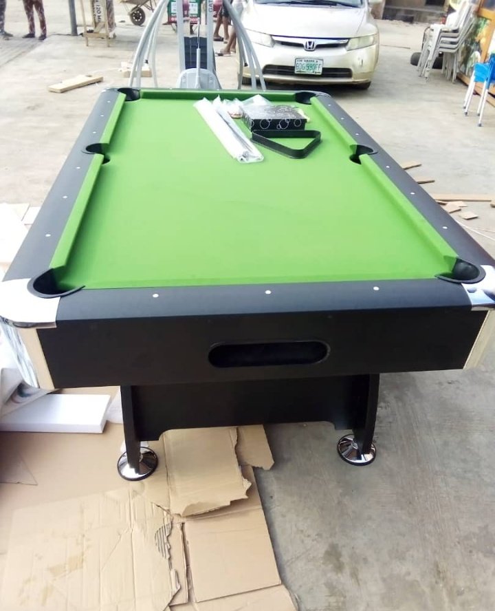 Innocentdean1's tweet photo. Standard 8ft snooker pool board with complete accessories. Price is 370k, send a DM
#onetimetheep Patoranking | Chike https://t.co/zbChPOMX73