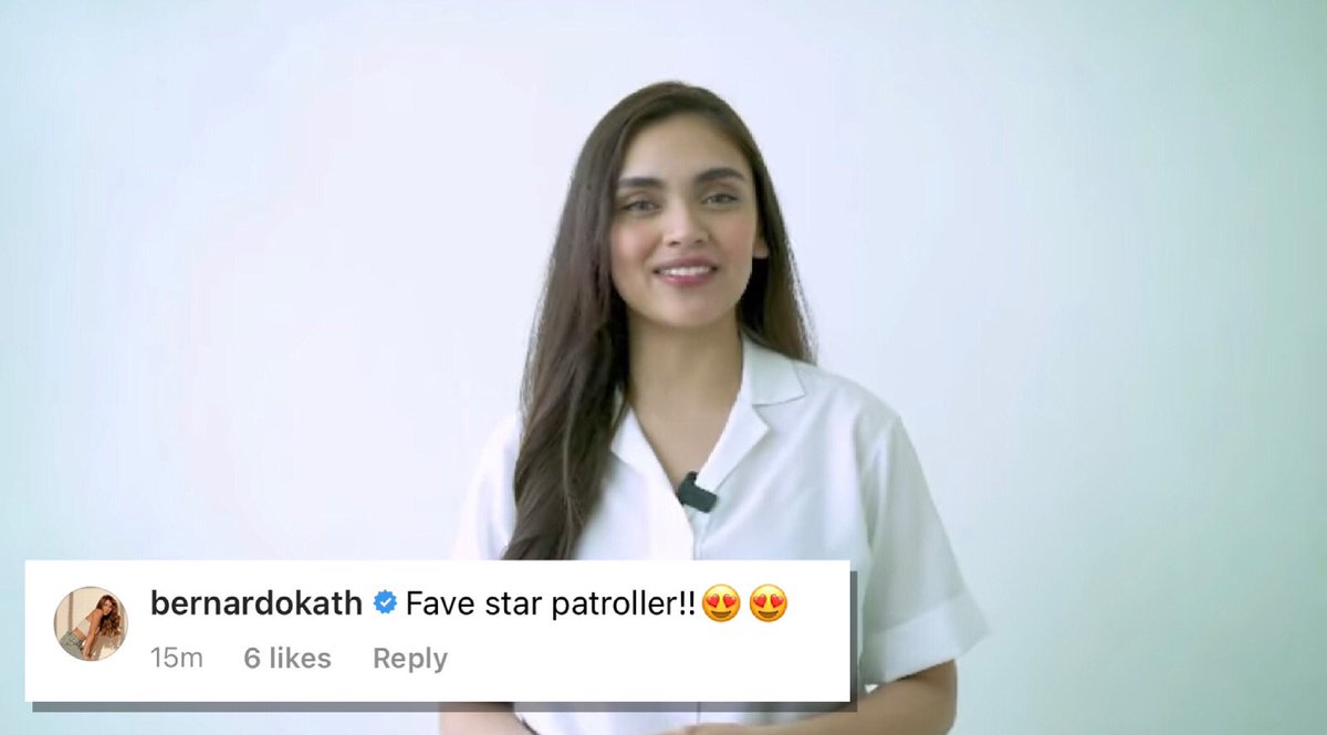 RandomRepublika's tweet photo. Aww. SPOTTED: #KathrynBernardo supports TV Patrol's Star Patroller #GanielKrishnan's #MissWorldPH journey. The Queen of Hearts left a comment on Ganiel's MWP brand partnership video.❤️ #MissWorldPhilippines #GanielForTheWorld https://t.co/Ax5WRUkYcb