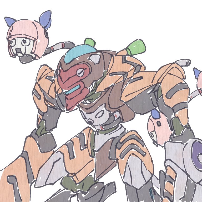 降って沸いたイメージ メダロットs ハクべすのイラスト