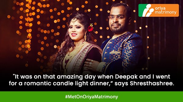 OriyaMatrioff's tweet photo. Shrestha is career-oriented which I found most attractive about her: Deepak. Create your own beautiful Love Story Download App Android: https://t.co/Vx5mZoolWZ iOS: https://t.co/wbg4YvZiDa Visit: https://t.co/ns9XdfupZe #MetOnOriyaMatrimony #MetOnBharatMatrimony #OriyaMatrimony https://t.co/Hx6JasPBMP