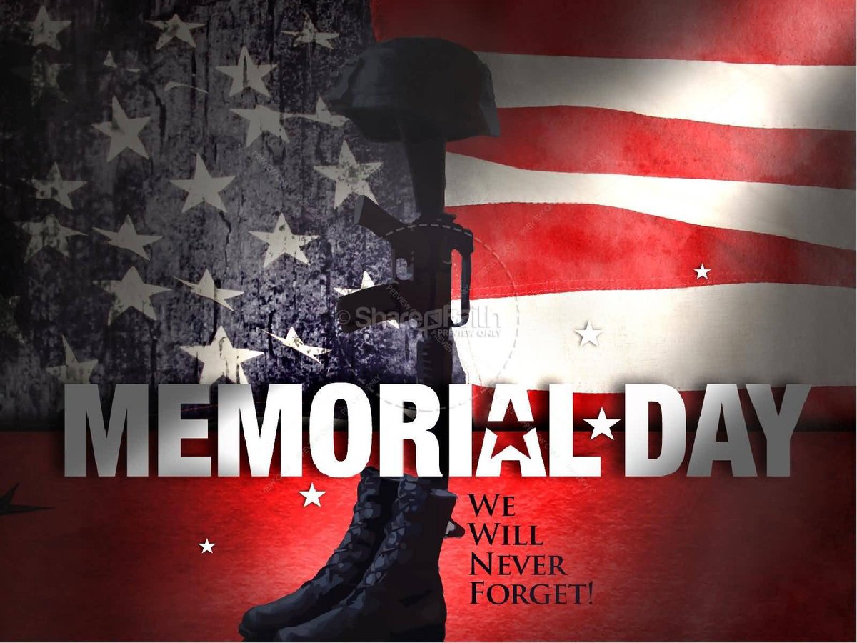 RibFestFtWayne's tweet photo. As we all spend today remembering those who gave their all for our freedom, the staff and crew at RibFest at Headwaters Park would like to wish everyone a safe and happy Memorial Day. #june17to20 https://t.co/f055k5EHOB