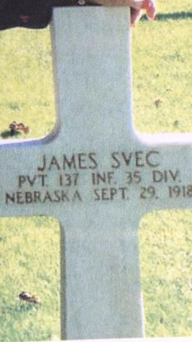 mikepallesen's tweet photo. Family: HM1 Cyril Holbrook, USN, died @ sea ‘17(Kath’s Gr/Uncle);Pvt James Svec, USA, KIA France ‘18(my Gr/Gr Uncle),PFC Franklin Ritter USA, KIA Philippines ‘45(my G/Uncle), both rest overseas. These brave Nebraskans died at half my age. Rest In Peace #MemorialDay2021 https://t.co/XafThultYT