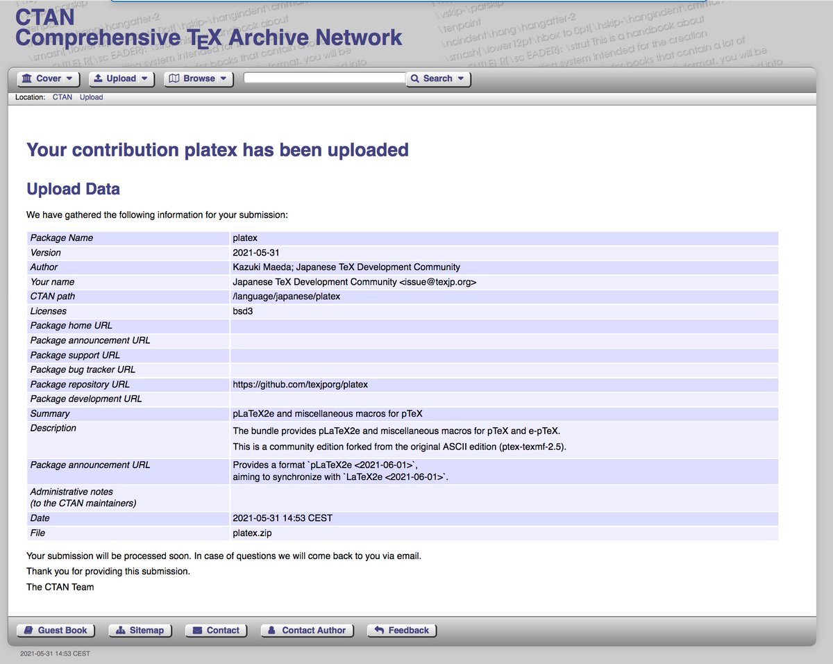 aminophen's tweet image. ポイっ🍣 #TeXLaTeX #pLaTeX