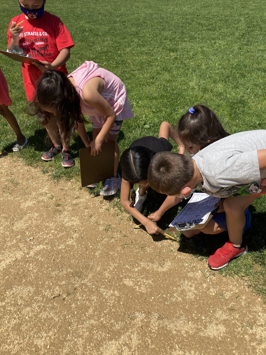 We learned so much vocabulary during our spring unit. Going on a scavenger hunt to find them in the real world was so much fun!