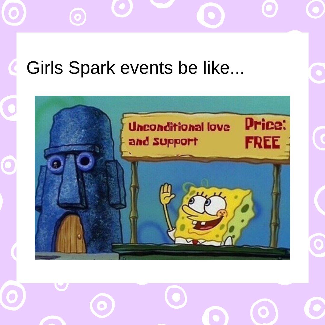 Nothing better then some love and support ❤️💕
.
Join our community of supportive, amazing, and smart young women and attend a Girls Spark "Spark Event" today! Our next event is June 3rd at 6:30 PM! Check out our last post for details🥰