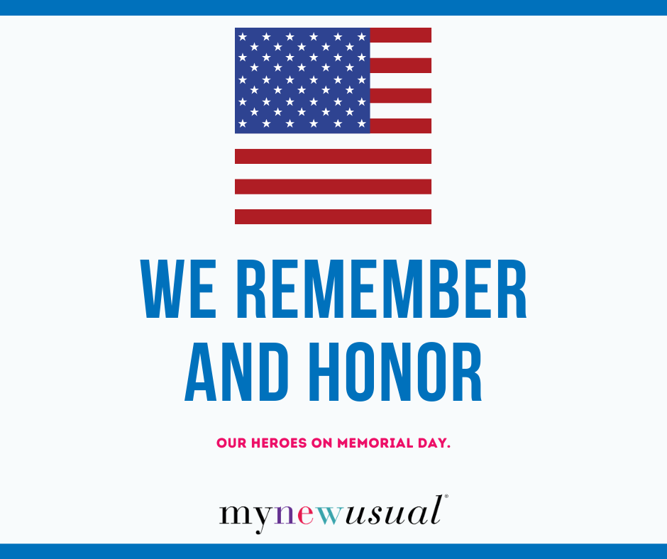 MyNewUsual's tweet photo. Our ❤️ ❤️ ❤️are with you always. #memorialday #mynewusual https://t.co/OUJxh2Zj9v