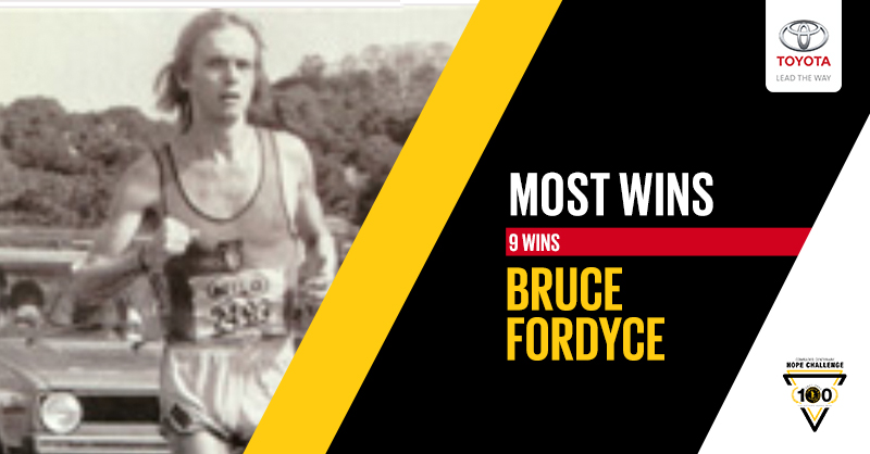 ToyotaSA's tweet image. As we prepare for the #ComradesCentenaryHopeChallenge, let’s draw some inspiration from these records of the champions. SA’s Bruce Fordyce &amp;amp; Russian Elena Nurgalieva have the most wins under their belts at 9 &amp;amp; 8 wins, respectively. Are you ready to race for hope?