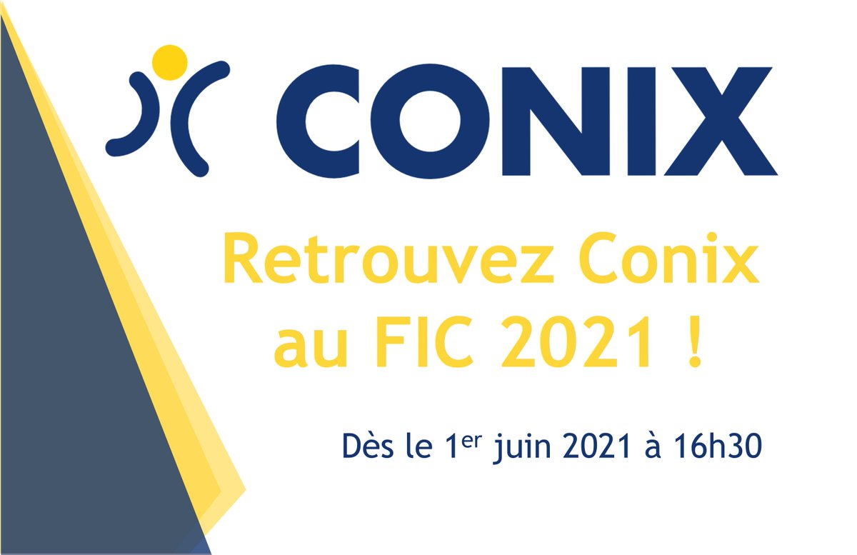 CONIXSecurity's tweet photo. 👉 Tout est prêt pour le FIC !

🚩 Retrouvez CONIX dès demain sur le Forum International de la Cybersécurité à partir de 16h30 !

#Conix #cybersécurité #forum #international #FIC #virtuel #choix #expertise https://t.co/rNM151CxYB