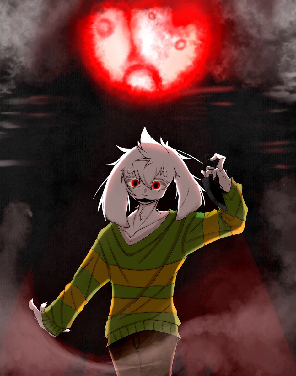 アルビノasriel