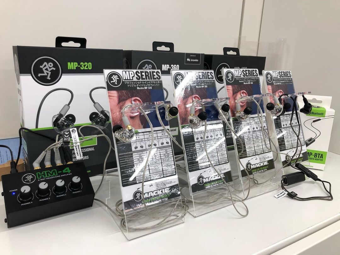 MackieGear's tweet photo. Have you had a chance to try our in-ear monitors? There's a lot of options... Seriously.
π· @mackie.jp
#MPSeries #IEMs #Monitors #Mackie https://t.co/QMc1f4srxw