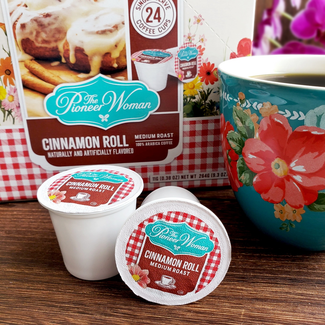 Ree's cinnamon rolls are famous - now you can enjoy the freshly baked taste of this fan-favourite in your coffee cup. Remember, any Pioneer Woman coffee purchase from now through May 9 enters you for a chance to win! Visit (link) for full contest rules.