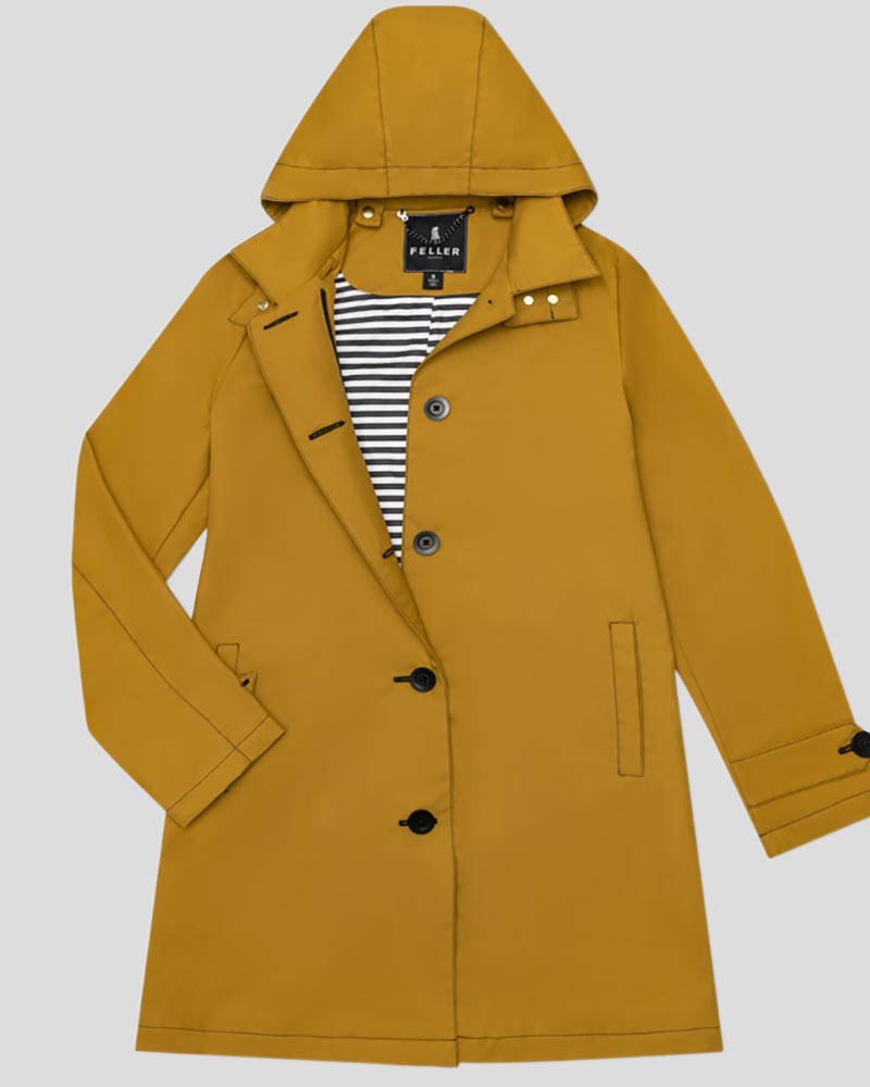 FoxHoltOfficial's tweet photo. A modern classic, this dignified raincoat teems with style and function from our partner #Feller. This trench is highly water-resistant, made from cotton, uses natural corozo nut buttons, and comes with a garment bag for travel and storage. Shop Now: https://t.co/IMQwub3xdH https://t.co/EIZmwHr5bD