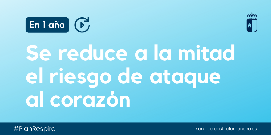 🔄 Dejar de fumar tiene beneficios casi inmediatos 

🕜En 20 minutos mejora la circulación de la sangre 
🕑En 8 horas el nivel de oxígeno se normaliza
🗓️En 3 meses los pulmones funcionan con normalidad

Plan Respira 👉 bit.ly/2T0MxK0
#DiaMundialSinTabaco