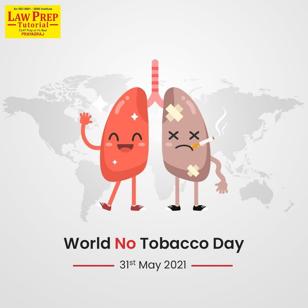 panacealearn's tweet photo. "Cancer is not a joke, so put down that Smoke"
World No Tobacco Day - 31st May 2021
#lawpreptutorialprayagraj #worldnotoabaccoday
#notobaccoday #awareness #clat #clat2022 #clat2022preparation
#clat2022coaching #clatcrashcourse #clat2023
#clat2023preparation #clat2023coaching https://t.co/SBPpqZYoyu