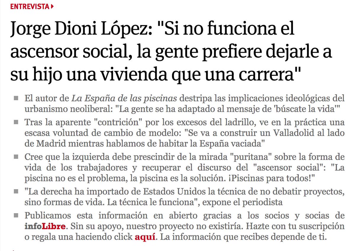 angel_munarriz's tweet photo. En la vivienda está todo: política, dinero, poder, historia, ideología... Aquí una conversación en torno a un libro agudo e inspirado, que va al fondo.
https://t.co/FVWO0EfCru @_infoLibre https://t.co/zlmnzBUL5L