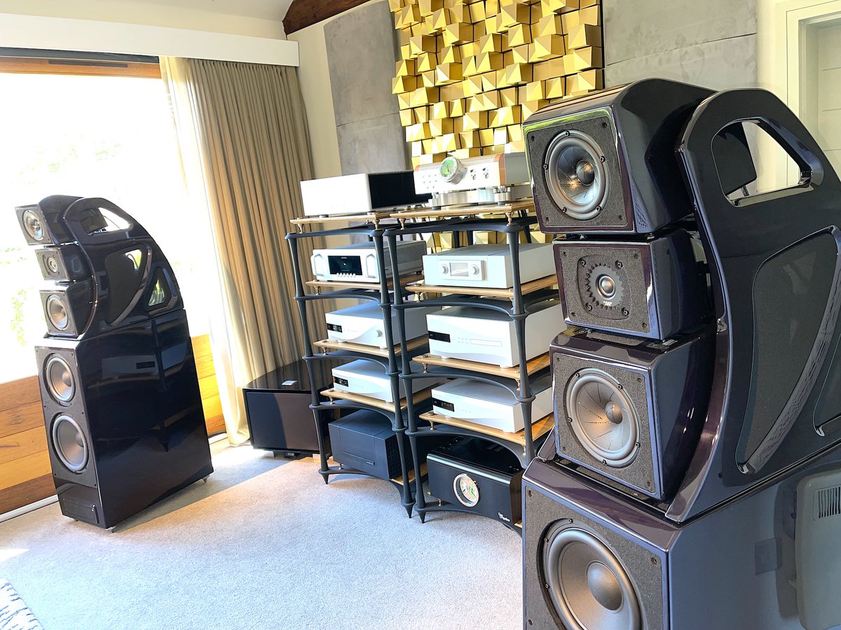 The New <a href="/WilsonAudio/">Wilson Audio</a> Alexx V #Speakers Now On Permanent Demo, Truly Stunning! In a Tribute to the Purple One Himself 'Prince' they look Gorgeous in the #Porsche Purple We Chose 😍 More Info - bit.ly/34xcAyt 
#highendaudio #hifi #speakers #luxury #Audio #audiophile