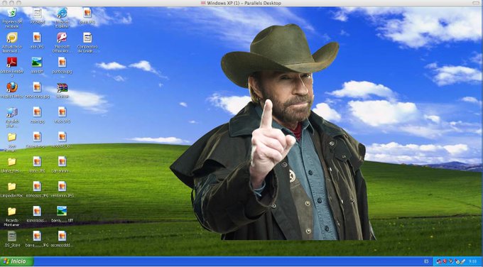 guardiacivil's tweet photo. Contratar a "Chuck Norris" como antivirus no funciona. 

Mejor usa un buen antivirus para proteger tu ordenador de ataques. Y no olvides hacer uso del sentido común. 

#SeguridadInternet https://t.co/avcPh1g5Bl