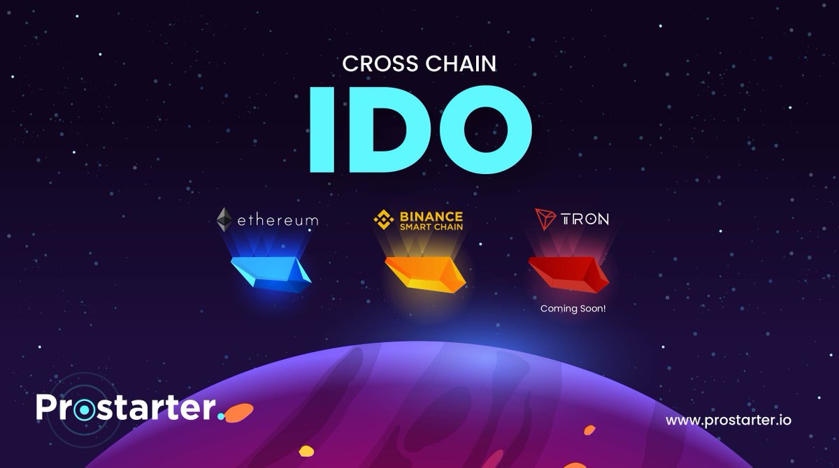 ProtOfficial's tweet photo. Prostarter launchpad is the ultimate stage to host cross-chain IDOs to grow and promote blockchain startups.

Stay patient &amp; connected with us! 😎🤝⏰

#IDO #launchpad #BinanceSmartChain #Ethereum #ETH #tron #crosschainIDO #Prostarter $PROT https://t.co/Q4ktEe5ZSc