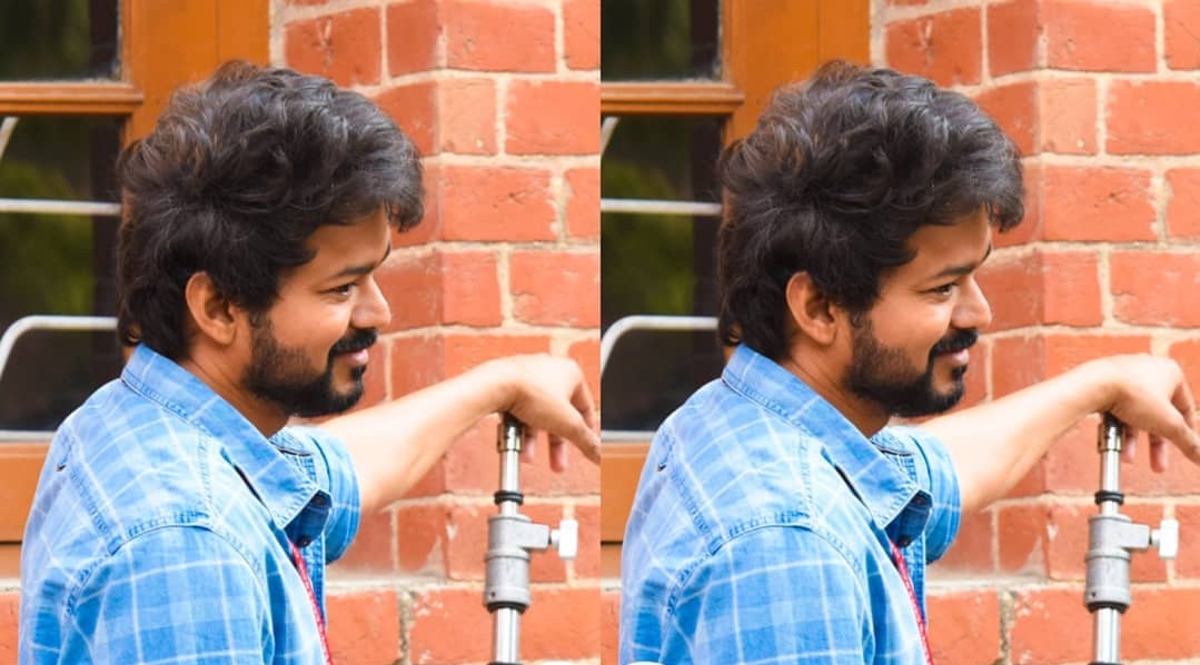 SriLankaVijayFc's tweet photo. Thalapathy Vijay Unseen Click..!!

#Master 📸❤️

@actorvijay #Thalapathy65 #ThalapathyVijay https://t.co/SwYGbU7kn8