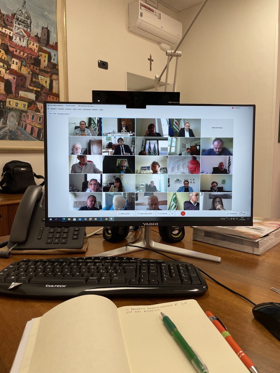 TuriFilippo's tweet photo. È in corso il consiglio generale Della CISL Nazionale. Comunicazione del segretario generale Gigi Sbarra. https://t.co/IXvIjvoC2o
