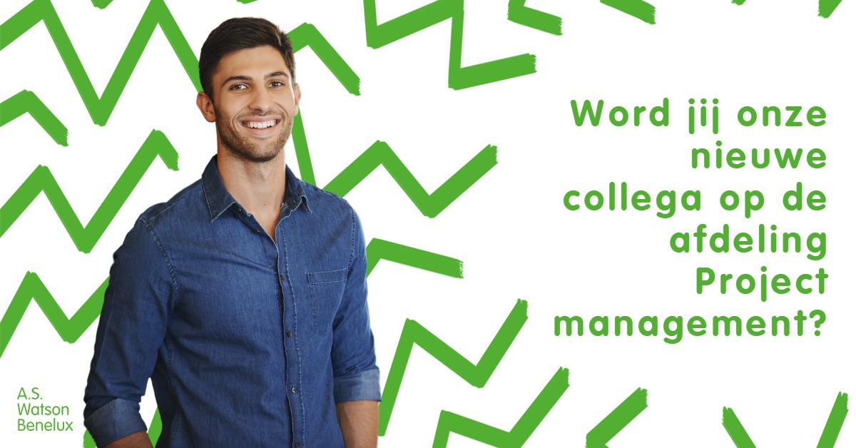 Voor onze afdeling Projectmanagement zijn wij op zoek een Assistent Projectmanager. Klik voor meer informatie op de link, solliciteer direct en 'be part of more!' 👉 bit.ly/3pcANUf 
#bepartofmore #aswatsonbenelux #aswatson #werkenbijaswatson