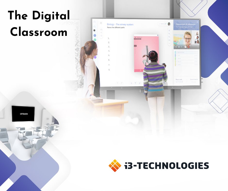 interactive_sch's tweet photo. There are different ways to integrate interactive solutions into your classroom. The complete solution includes both software and hardware that will help you take your 
lessons to the next level, keeping your students safe, engaged 
and connected.  https://t.co/Uf6ZGQALvq #edtech https://t.co/5dQOvnSeRl