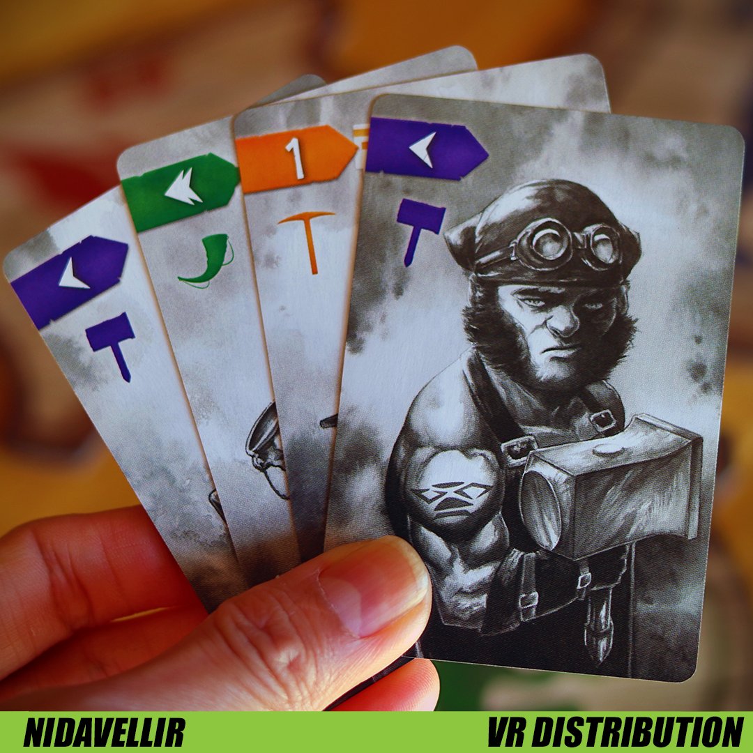 VR_Distribution's tweet image. Off to work we go! and that means preparing to kill a dragon 🐉 In Nidavellir, you are creating a dwarven army preparing to battle with the Fafnir the dragon.  😀 Get it from you local FLGS here ➡️ bit.ly/3c3q0pW