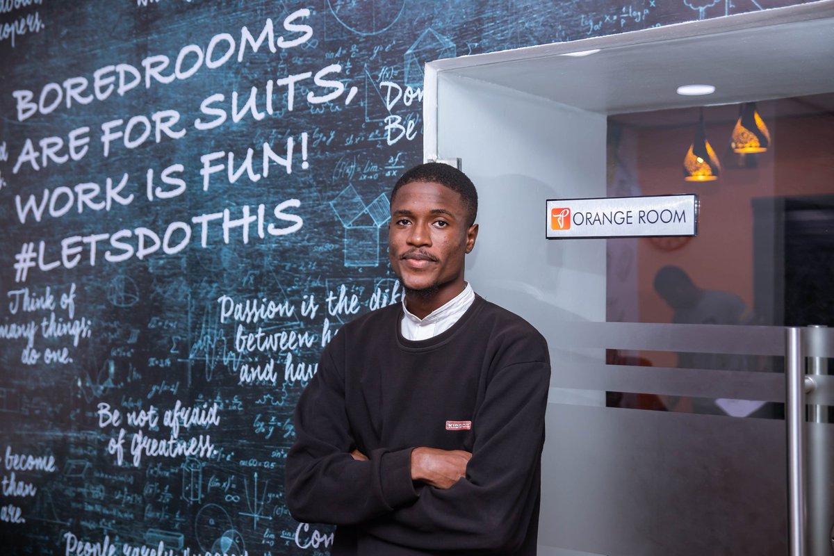 Meet Kayode, one of our newest interns. He works with our content and strategy department to create quality ideas and content that speaks to specific audience and monitors it's pefromance and how it affects marketing efforts. #ThePenzaarvilles #PenzaarvilleAfrica