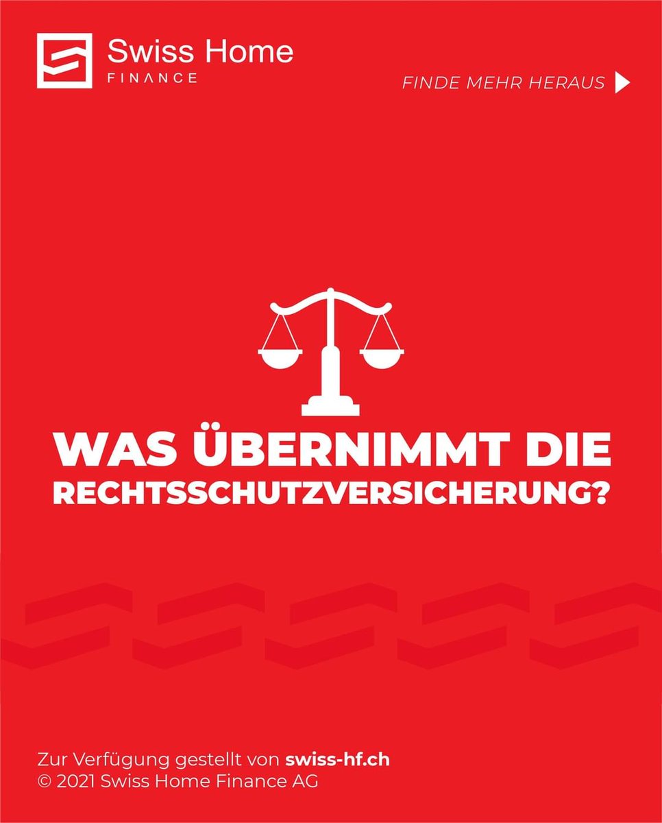SwissHF's tweet photo. Haben Sie es schon gewusst was die Rechtsschutzversicherung abdeckt?🤔

📲+41 (0) 62 534 99 63
📧info@swiss-hf.ch
🔗https://t.co/QjXqLPzO6I https://t.co/IVr1jJ6T7i