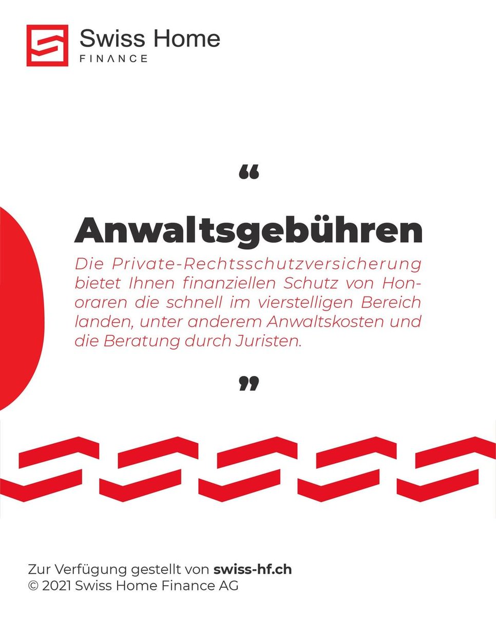 SwissHF's tweet photo. Haben Sie es schon gewusst was die Rechtsschutzversicherung abdeckt?🤔

📲+41 (0) 62 534 99 63
📧info@swiss-hf.ch
🔗https://t.co/QjXqLPzO6I https://t.co/IVr1jJ6T7i