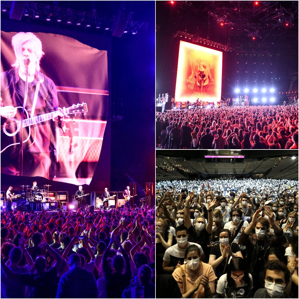 .<a href="/indochinetwitt/">Indochine</a> était la tête d'affiche du concert-test organisé ce samedi à <a href="/Accor_Arena/">Accor Arena</a>. Un symbole d'espoir pour la reprise des concerts ✊