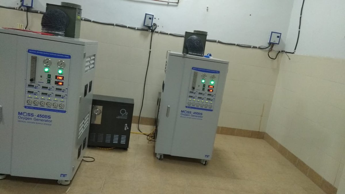 dmraebareli's tweet image. जनपद रायबरेली के मॉडर्न रेल कोच फैक्ट्री लालगंज में स्थापित L2 कोविड हॉस्पिटल में ऑक्सीजन प्लांट  सुचारू रूप से क्रियाशील किया गया @VaibhavIAS  @UPGovt  @InfoDeptUP