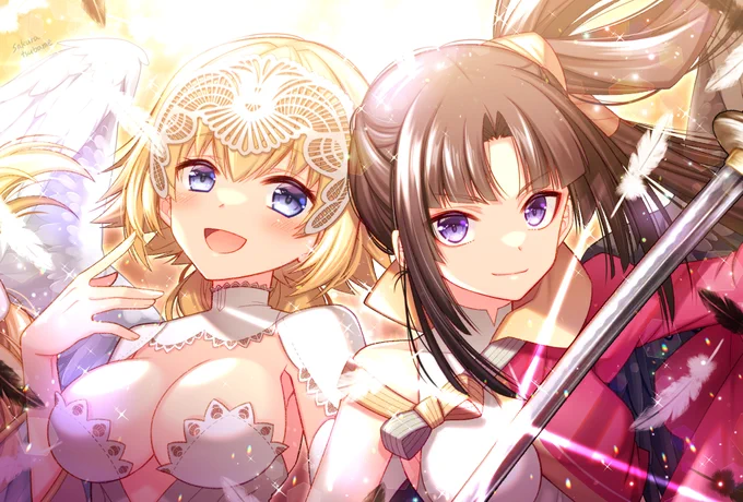 FGOと風花雪月
#今月描いた絵を晒そう 
