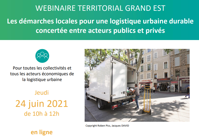 LLCofficiel's tweet photo. 🚨L'@ademe, le @CeremaCom et @LLCofficiel vous invitent à un webinaire dédié à la #logistique #urbaine #durable en @regiongrandest le jeudi 24 juin de 10h à 12h. 

L'occasion de vous présenter l’accompagnement prévu dans le cadre du programme InTerLUD. 

https://t.co/ucY05TQwMk » https://t.co/E19ps83KfK