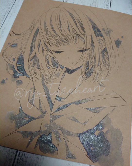 ã¯ã©ããçŽãšããã°ã
TONO&LIMS helicoãéæãã®ã€ã³ã¯ã§æããç çâ
ã¯ã©ããçŽã®äžã«åºããã©ã¡æã«ãã£ãšãâš
æšæ¥ãµãå¢(@ryo_twinheart)ã«ã¢ããããŠãŸãã