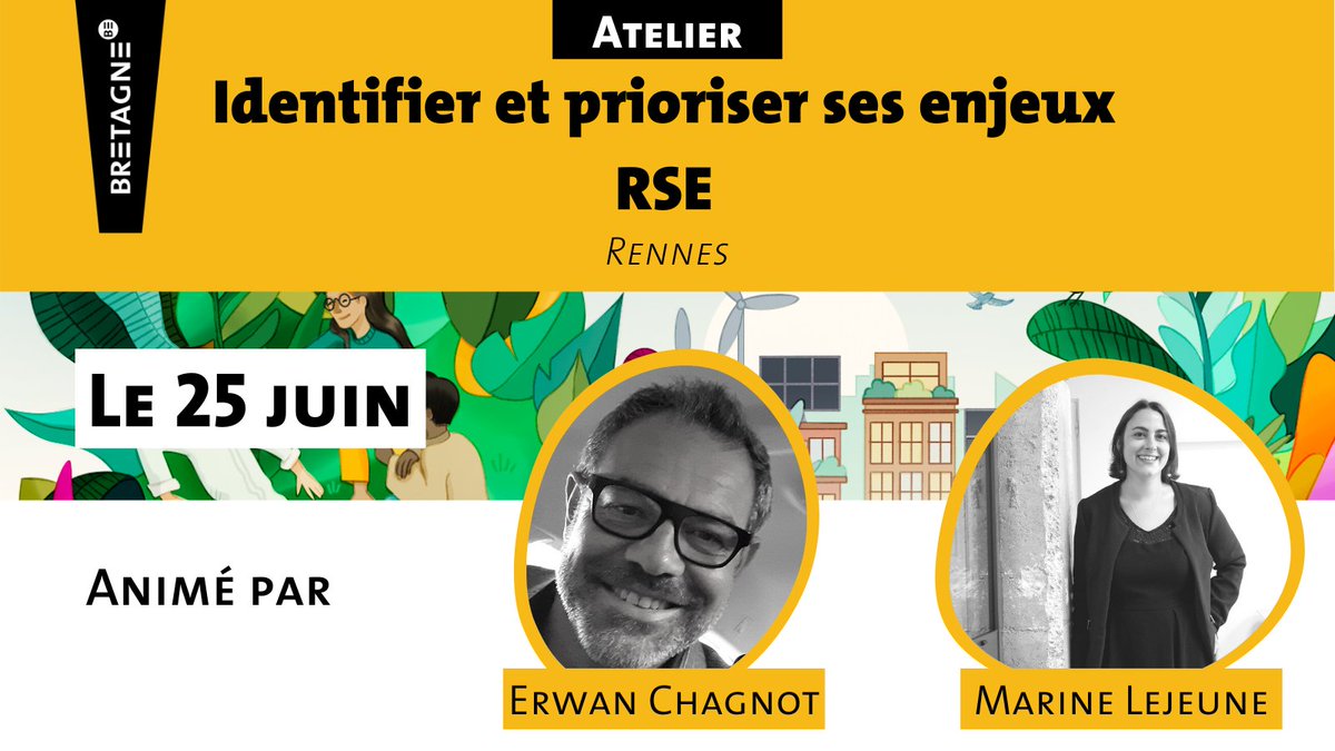 [Parcours #TransitionS🌍] Comment prioriser les enjeux RSE au sein de votre structure ? Découvrez l’atelier Identifier et prioriser ses enjeux RSE le 25 juin prochain chez <a href="/digitaleo/">digitaleo</a> animé par Erwan Chagnot - <a href="/AFNOR/">AFNOR</a>  et Marine Lejeune - <a href="/AgenceDeclic/">Agence Déclic</a>. 

👉 cutt.ly/lnoUQnu