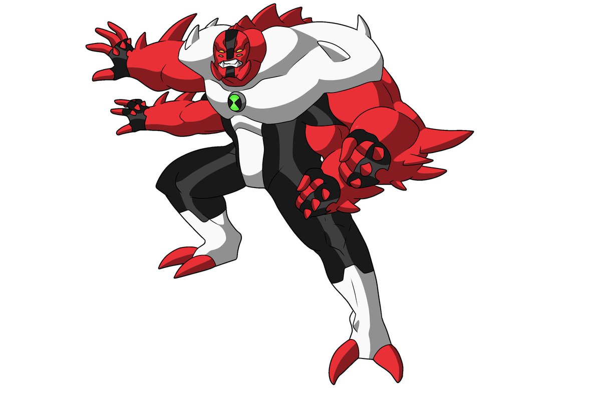 Ben 10's go-to strength alien, Fourarms! In my canon, Tetramands have a ...