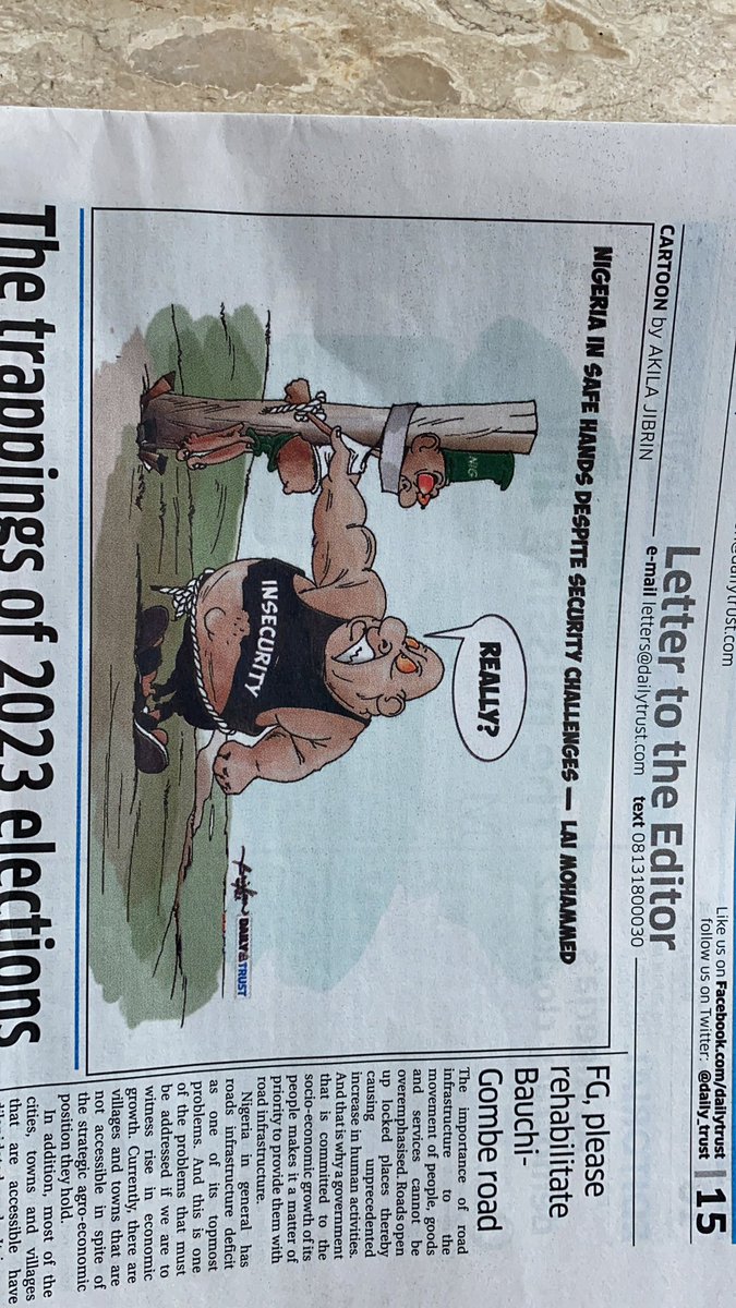 Arewagirl's tweet photo. @daily_trust @NGRPresident #saveNigeria https://t.co/k45caatKw8
